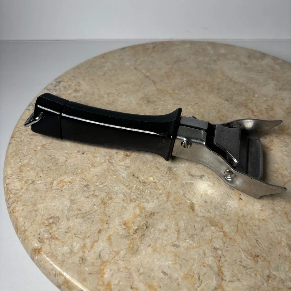 Corning Ware Detachable Pot Handle Black Silver Vintage MCM P-10-HG Replacement